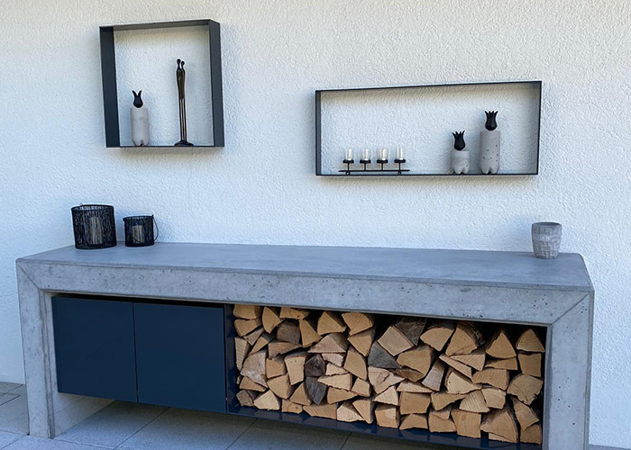 Bruno Ermel Schlosserarbeiten – Stauraum und Dekorahmen